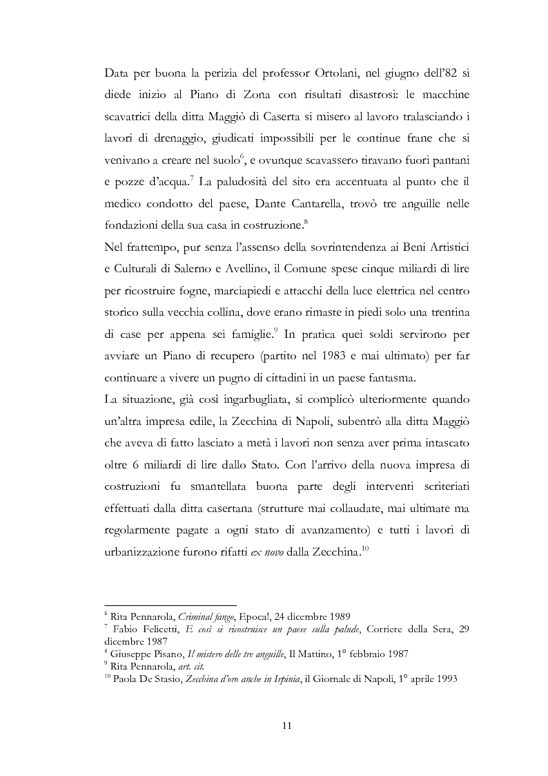 Anteprima della tesi: Irpinia Anno Zero. Come il terremoto del 1980 ha cambiato l’economia del territorio negli ultimi trent’anni, Pagina 8