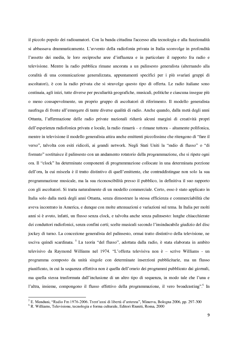 Anteprima della tesi: L'avventura di RT90. La voce intangibile di un popolo nel panorama radiofonico degli anni '90, Pagina 5