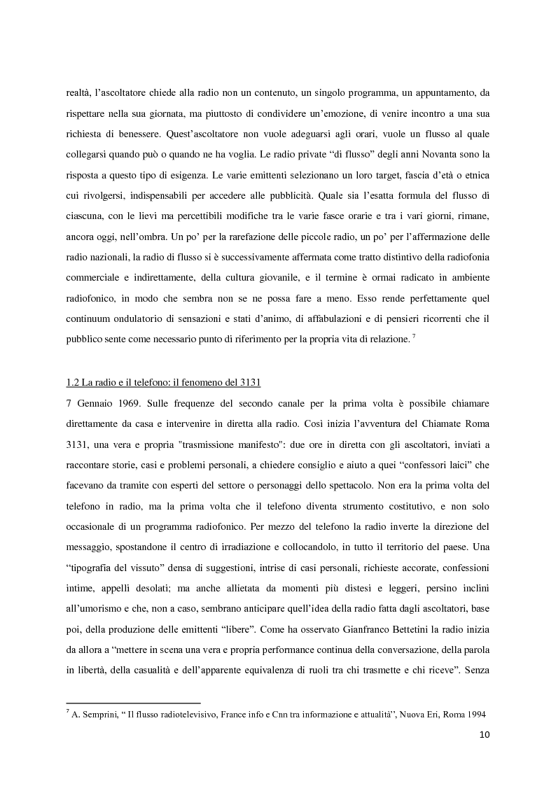 Anteprima della tesi: L'avventura di RT90. La voce intangibile di un popolo nel panorama radiofonico degli anni '90, Pagina 6