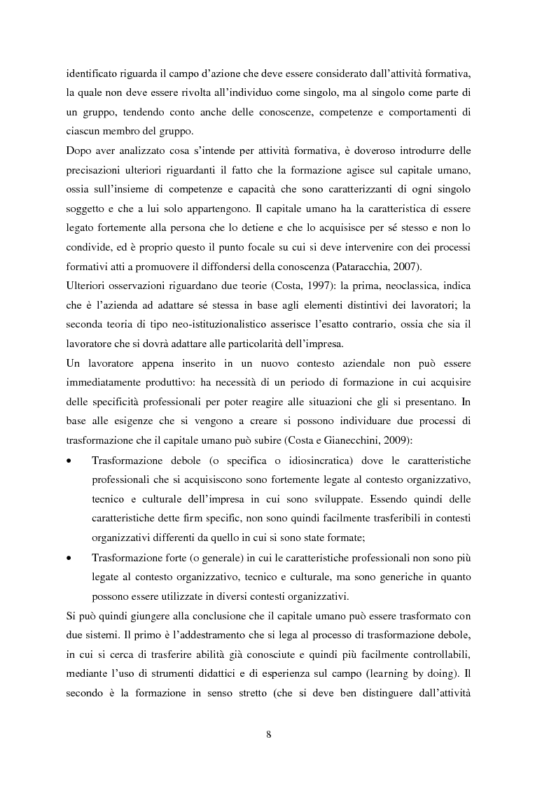 Anteprima della tesi: Il metodo dell'e-learning nell'ambito del processo formativo. L'esempio del progetto “SIFOL FVG” , Pagina 5