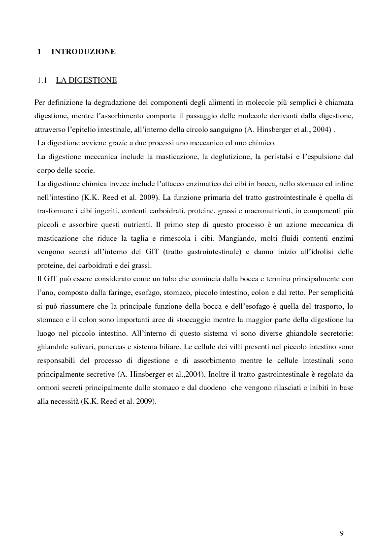 Anteprima della tesi: Digestione gastrica in vitro delle proteine di frumento, Pagina 3