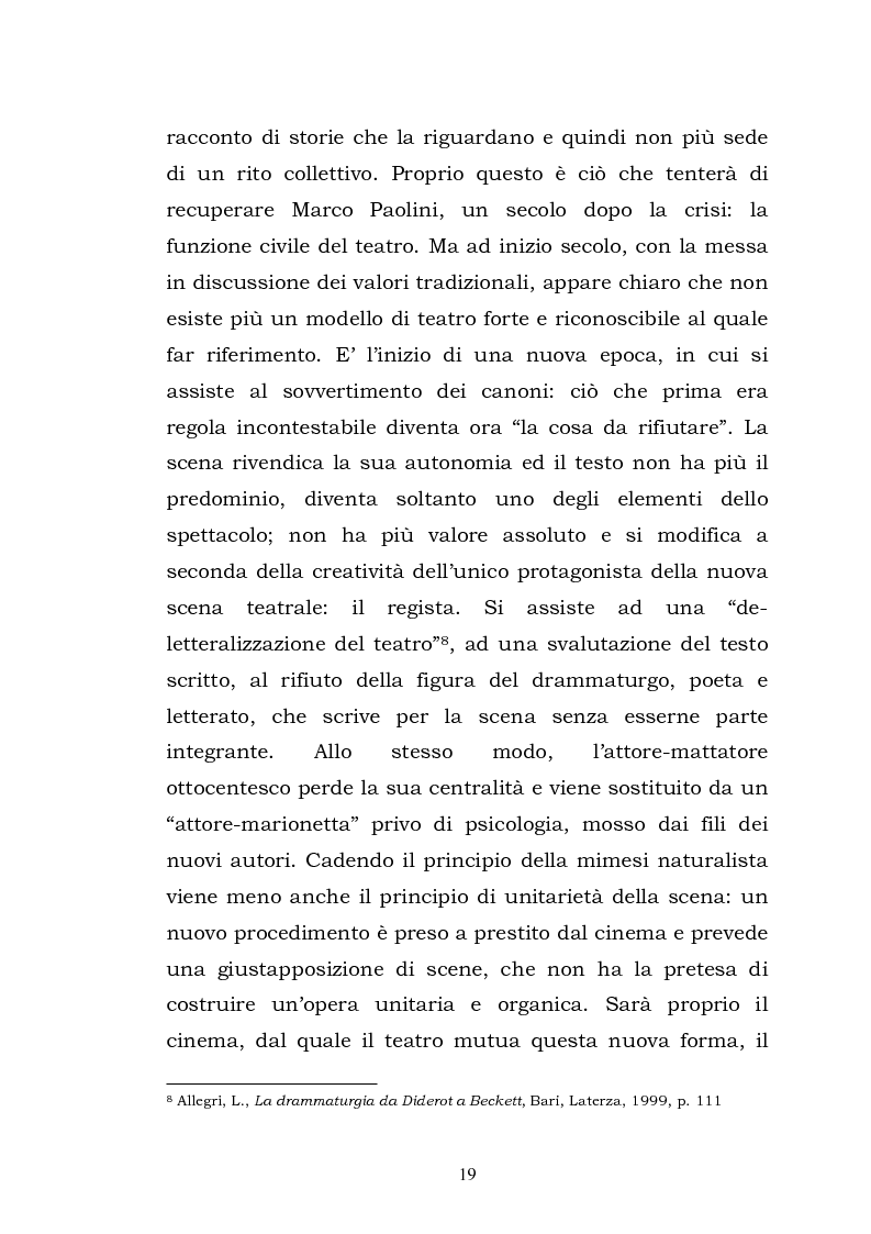 Anteprima della tesi: Teatro, memoria, identità: l'esperienza di Marco Paolini, Pagina 11