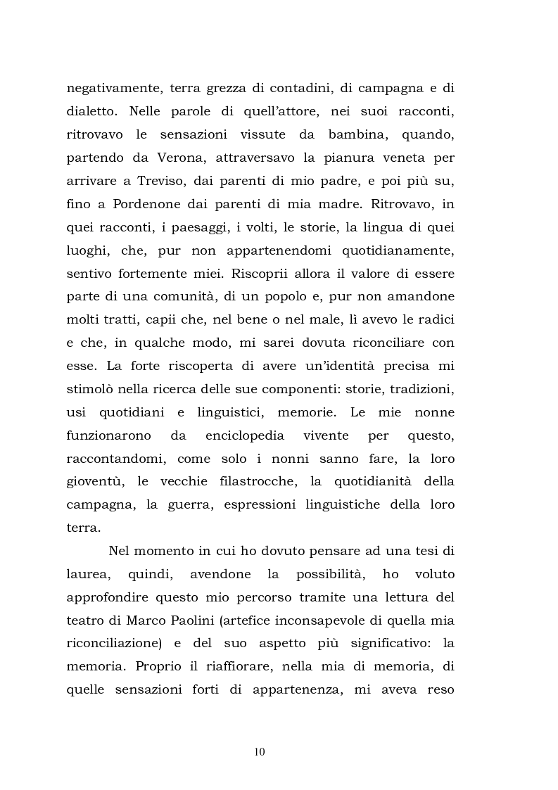 Anteprima della tesi: Teatro, memoria, identità: l'esperienza di Marco Paolini, Pagina 3