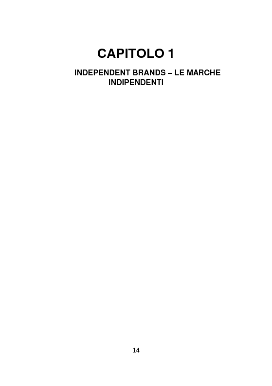Anteprima della tesi: Independent Brands: il viaggio della marca dall'indie al mainstream, Pagina 6