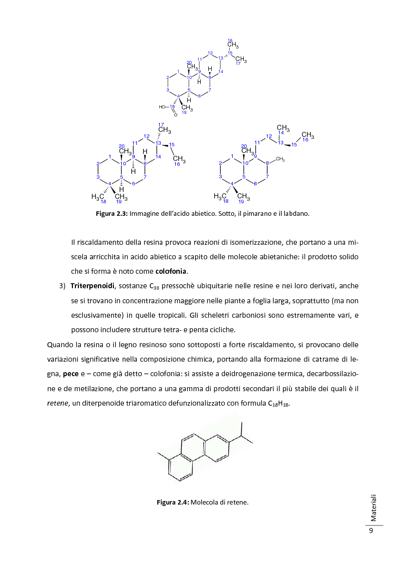 Anteprima della tesi: Caratterizzazione multitecnica di materiali adesivi e di riempimento usati nella oreficeria medievale, Pagina 10
