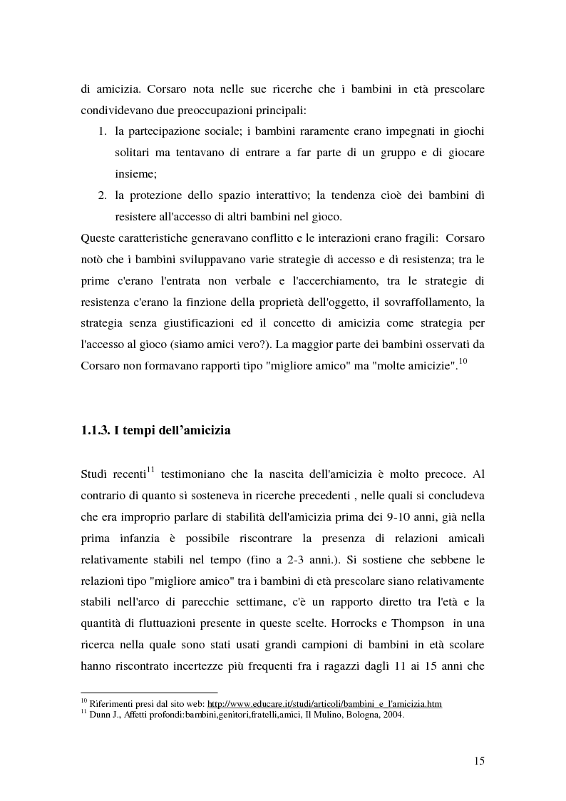Anteprima della tesi: L'attività grafo-rappresentativa, quale modalità d' espressione del vissuto dell'amicizia, Pagina 13