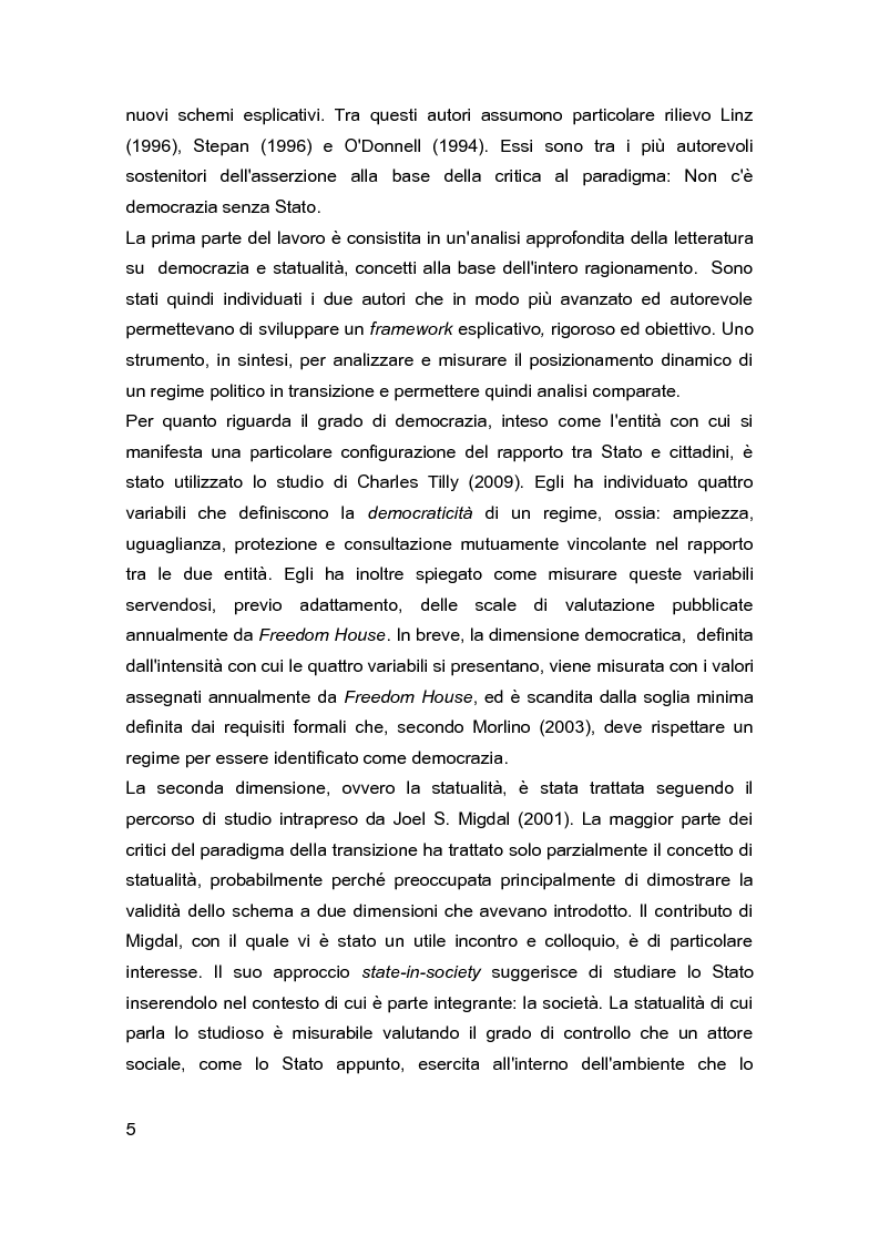 Anteprima della tesi: Democrazia e Statualità nei regimi in transizione: i casi di Israele e della Federazione Russa, Pagina 3