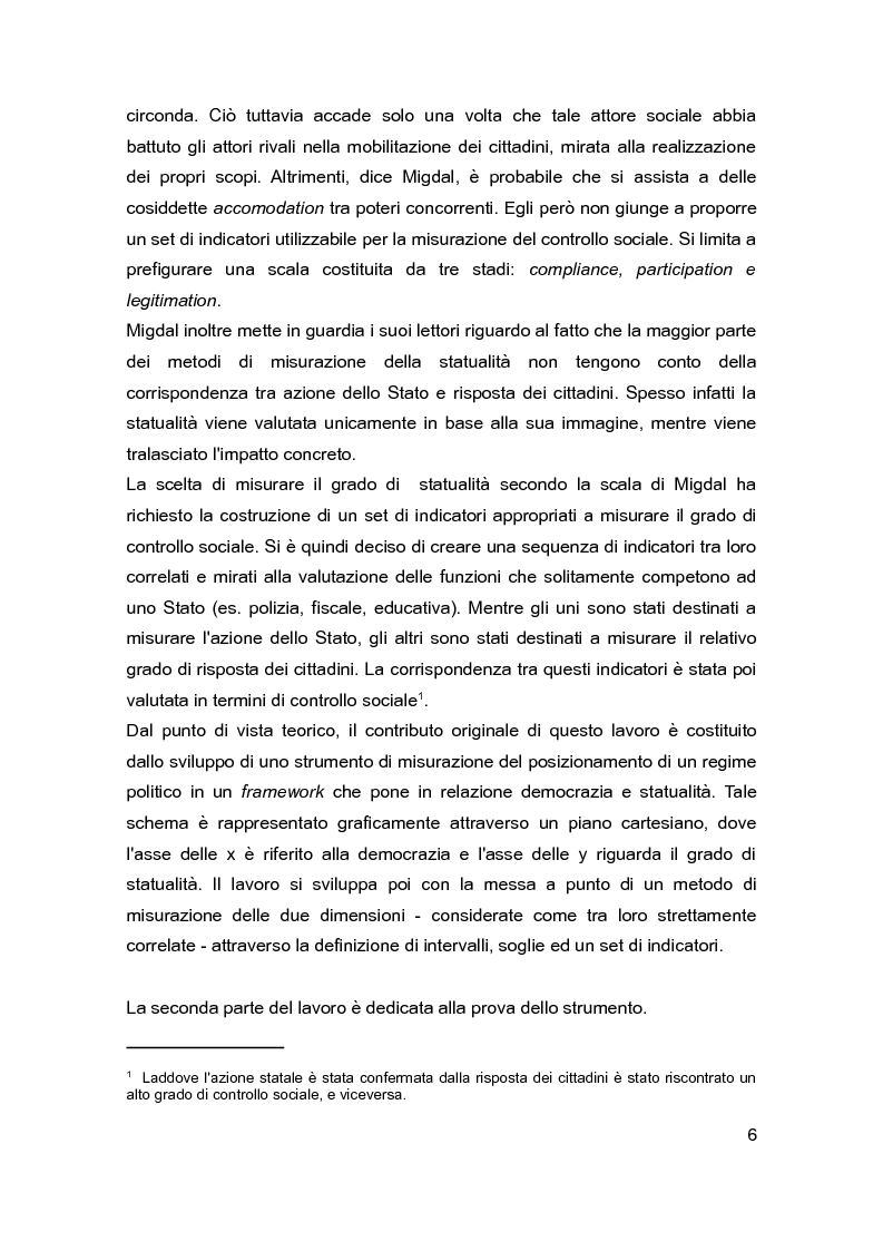 Anteprima della tesi: Democrazia e Statualità nei regimi in transizione: i casi di Israele e della Federazione Russa, Pagina 4