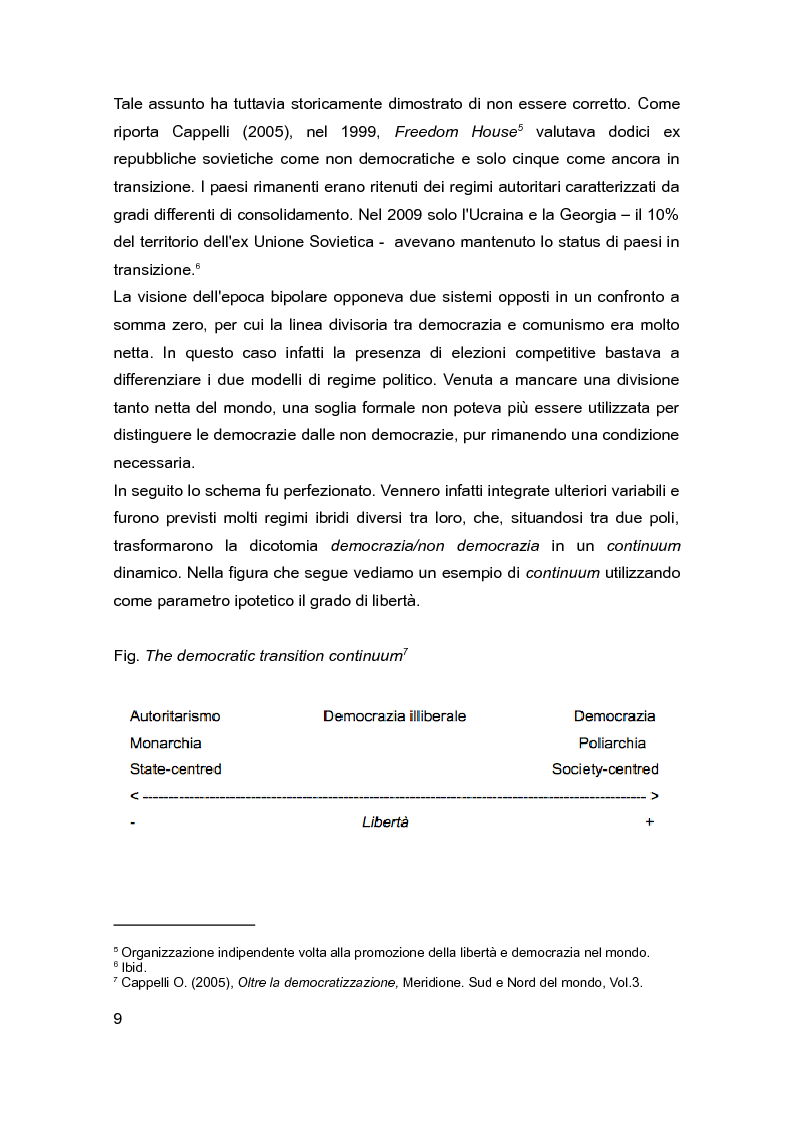 Anteprima della tesi: Democrazia e Statualità nei regimi in transizione: i casi di Israele e della Federazione Russa, Pagina 7