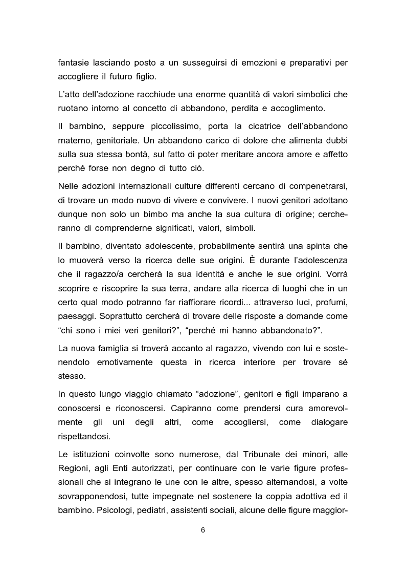 Anteprima della tesi: Adozione e adolescenza, Pagina 3