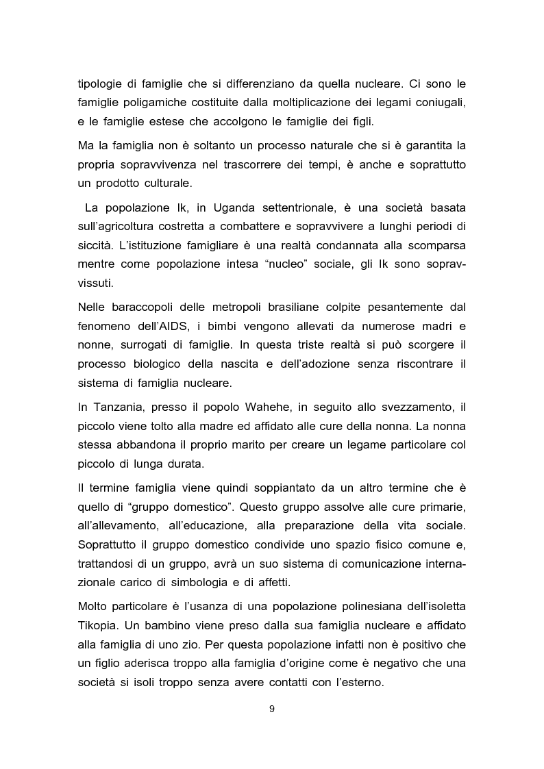 Anteprima della tesi: Adozione e adolescenza, Pagina 6