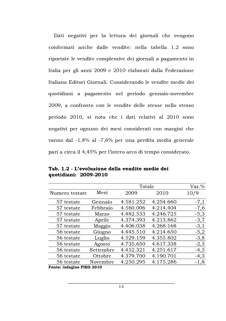 Anteprima della tesi: Lo spazio della cronaca nei telegiornali: un'indagine diacronica, Pagina 12