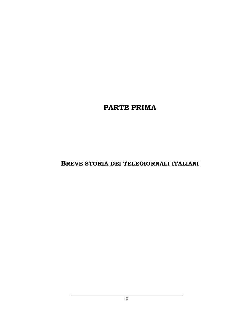 Anteprima della tesi: Lo spazio della cronaca nei telegiornali: un'indagine diacronica, Pagina 8