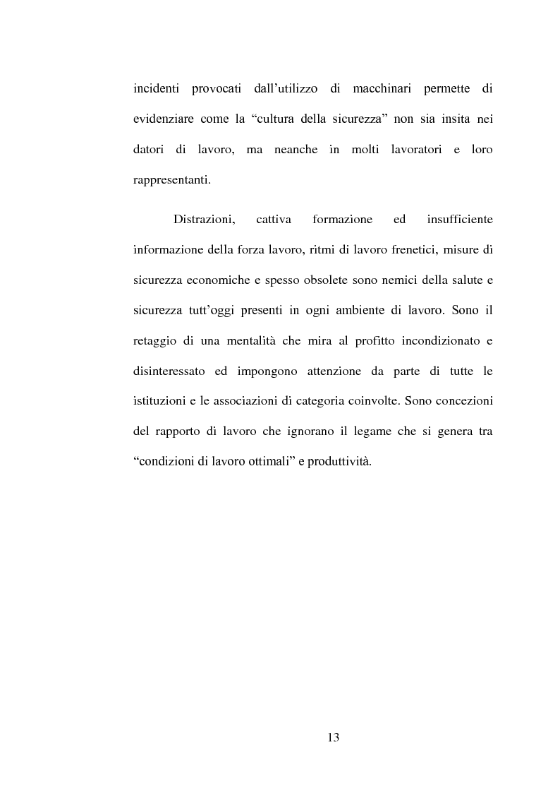 Anteprima della tesi: La sicurezza dei macchinari nei luoghi di lavoro, Pagina 6