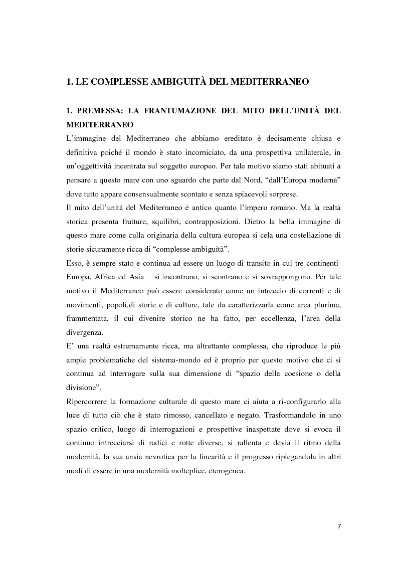 Anteprima della tesi: Il Mediterraneo migrante: tra il Colonialismo e il Postcolonialismo, Pagina 5