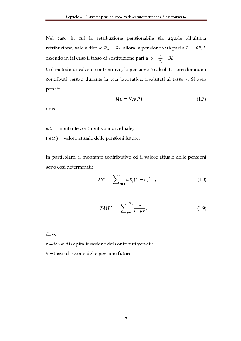 Anteprima della tesi: Automatic Balance Mechanism nel sistema pensionistico svedese, Pagina 10