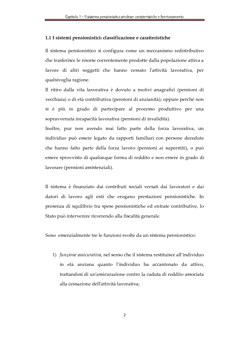 Anteprima della tesi: Automatic Balance Mechanism nel sistema pensionistico svedese, Pagina 5