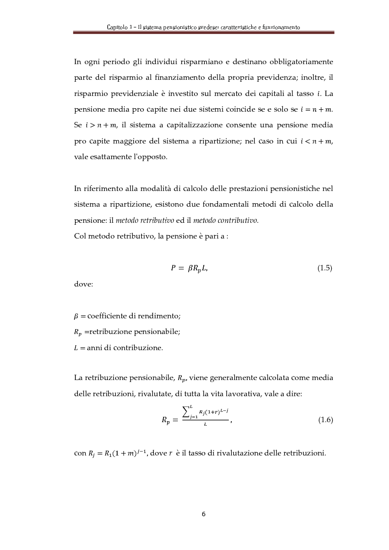 Anteprima della tesi: Automatic Balance Mechanism nel sistema pensionistico svedese, Pagina 9