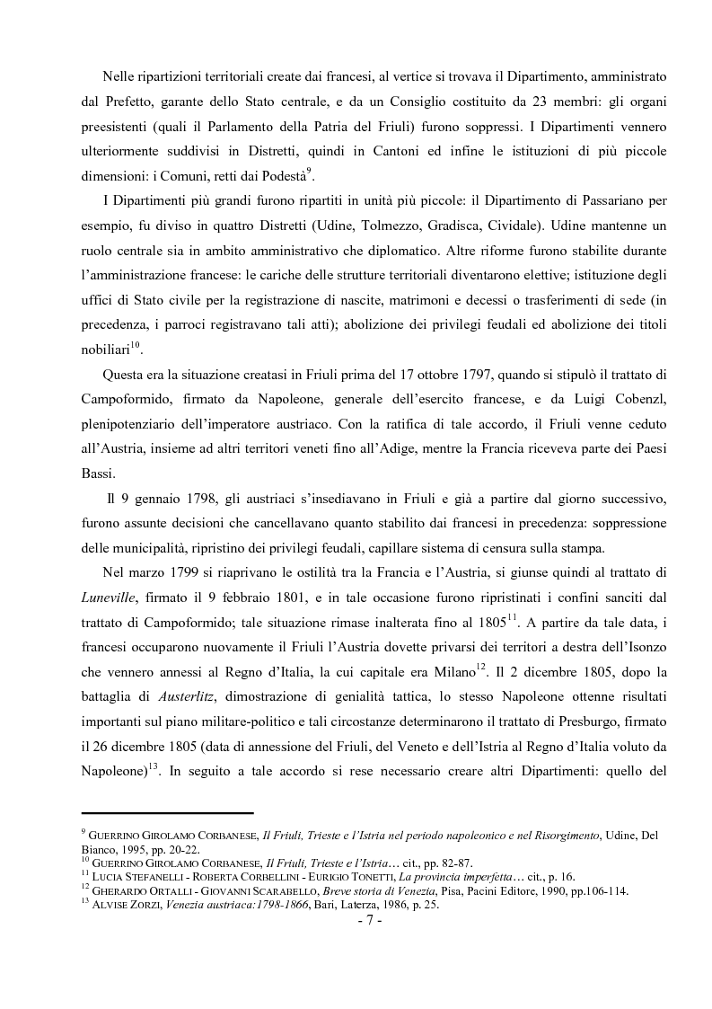 Anteprima della tesi: Archivio notarile di Udine: riordinamento e inventariazione della serie ''Indici dei contraenti'' (sec. XIX) conservata presso l'Archivio di Stato di Udine, Pagina 4