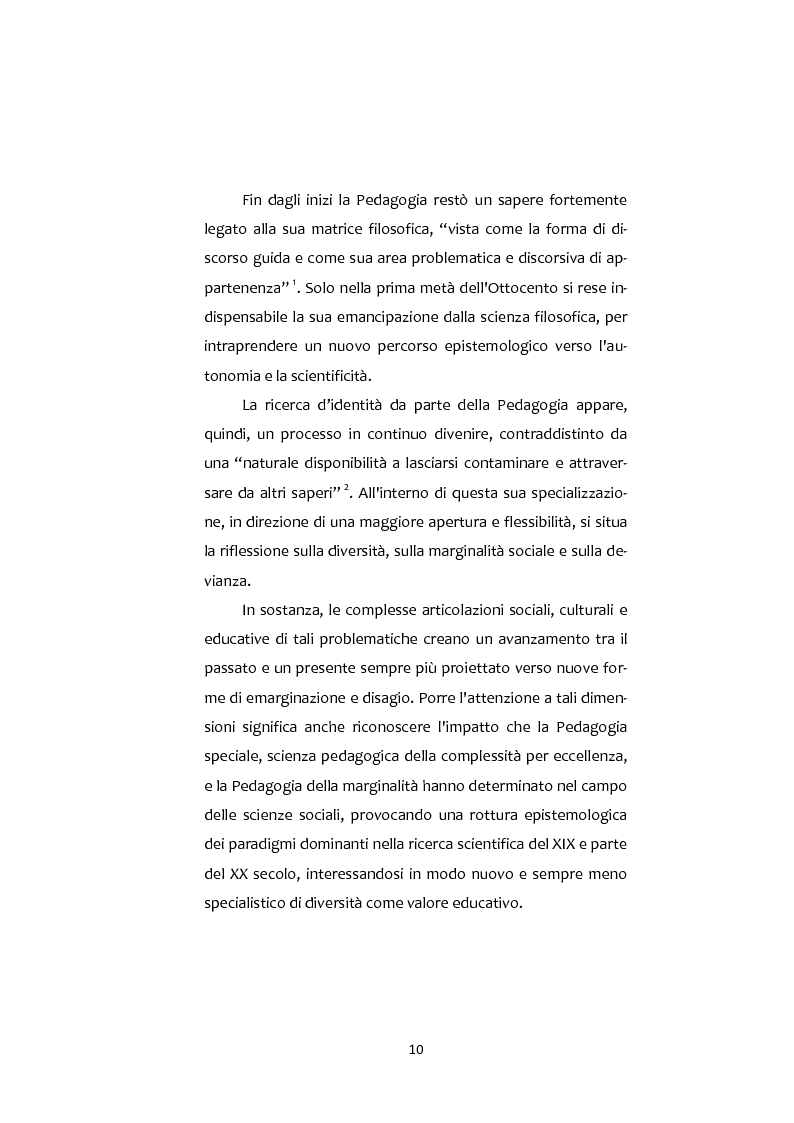 Anteprima della tesi: Adolescenti e Nuove diversità. Progettare Prevenzione, Pagina 10