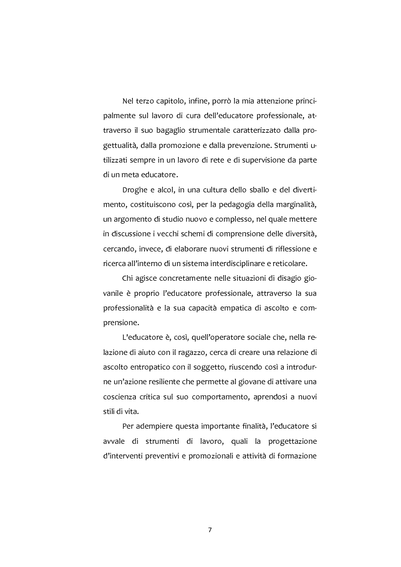 Anteprima della tesi: Adolescenti e Nuove diversità. Progettare Prevenzione, Pagina 7