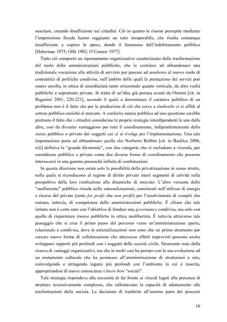 Anteprima della tesi: Partecipazione, cittadinanza attiva e nuovi modelli di governance. Uno studio di caso nell’area genovese, Pagina 13
