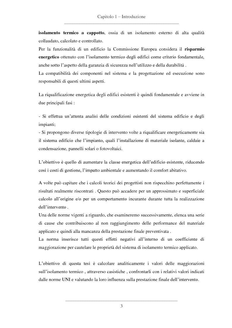 Anteprima della tesi: Influenze dei dettagli costruttivi sull'isolamento termico degli edifici, Pagina 4