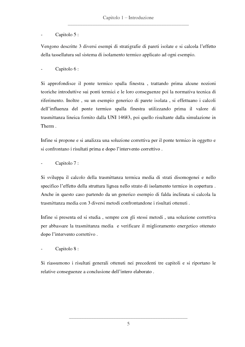 Anteprima della tesi: Influenze dei dettagli costruttivi sull'isolamento termico degli edifici, Pagina 6