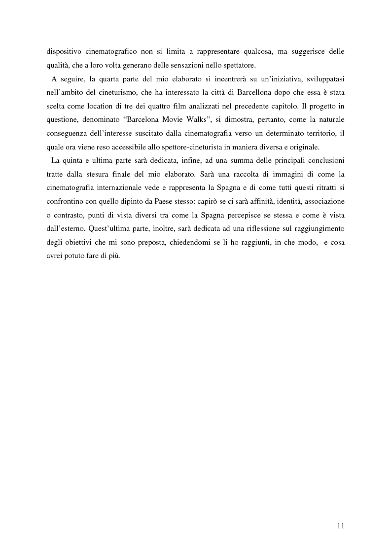 Anteprima della tesi: La rappresentazione della Spagna nel cinema contemporaneo: aspetti estetici, semiotici ed economici, Pagina 5