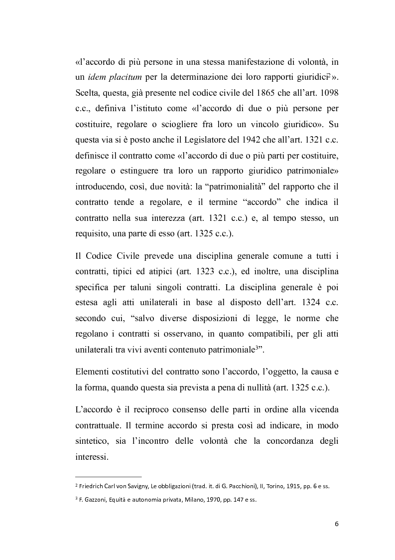 Anteprima della tesi: Proposta irrevocabile e patto d’opzione, Pagina 3