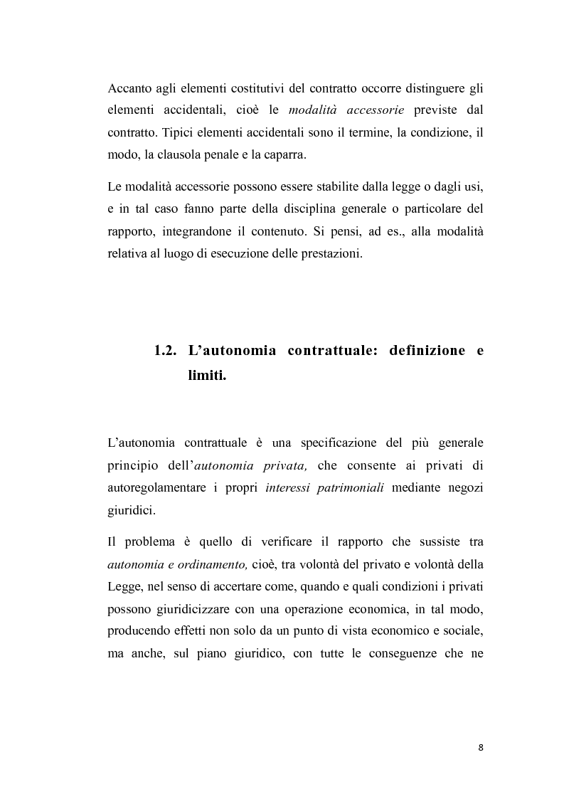 Anteprima della tesi: Proposta irrevocabile e patto d’opzione, Pagina 5