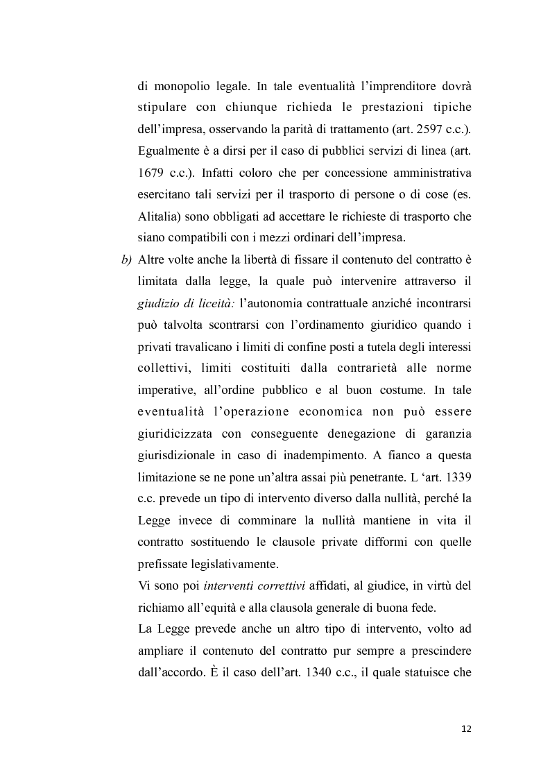 Anteprima della tesi: Proposta irrevocabile e patto d’opzione, Pagina 9