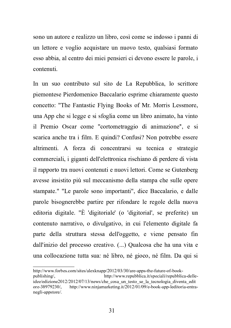Estratto dalla tesi: Le nuove frontiere dell'editoria scolastica: guida alla scoperta e alla realizzazione di contenuti digitali