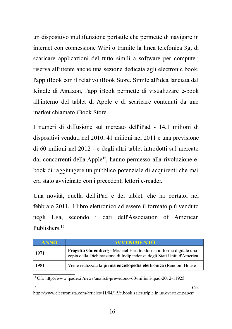 Anteprima della tesi: Le nuove frontiere dell'editoria scolastica: guida alla scoperta e alla realizzazione di contenuti digitali, Pagina 9