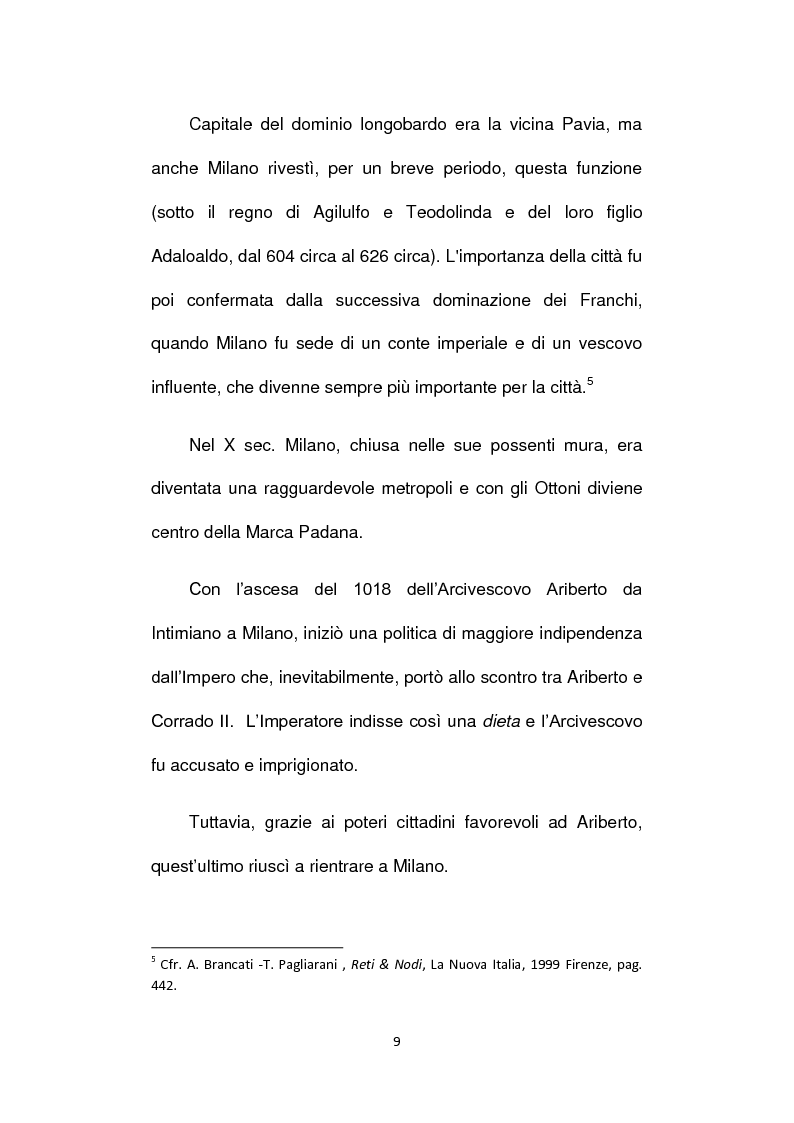Anteprima della tesi: La monetazione della zecca di Milano nell'alto Medioevo, Pagina 9