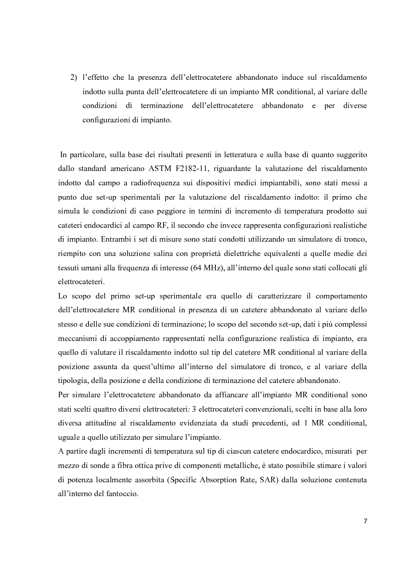 Anteprima della tesi: Valutazione sperimentale del riscaldamento indotto da risonanza magnetica su pacemaker di ultima generazione, Pagina 4