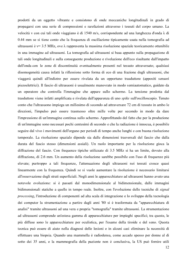 Anteprima della tesi: Analisi della fattibilità e valutazione del rischio di tecniche diagnostiche basate su radar UWB per l’individuazione del tumore al seno, Pagina 9