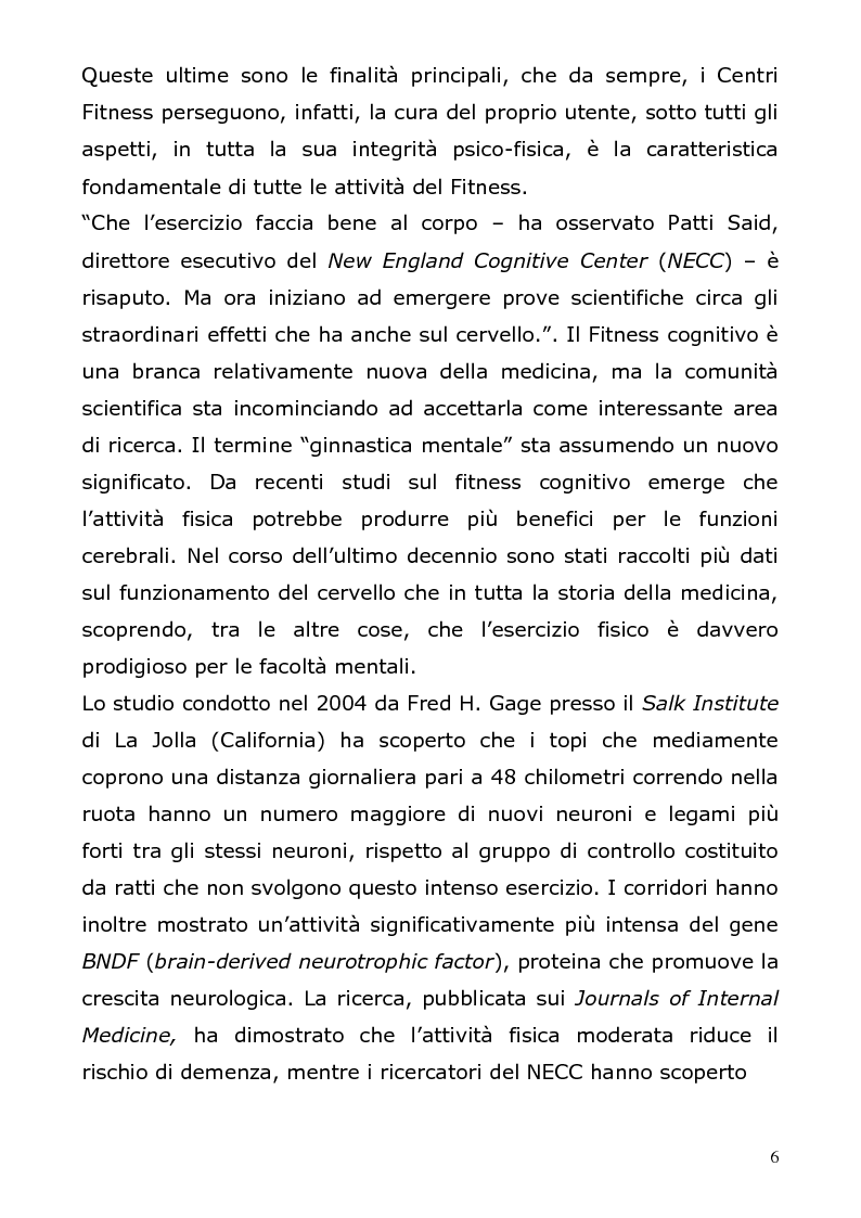 Anteprima della tesi: I benefici delle attività fitness nell'età adulta, Pagina 4