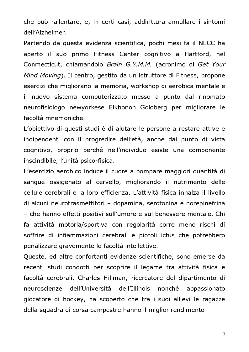 Anteprima della tesi: I benefici delle attività fitness nell'età adulta, Pagina 5