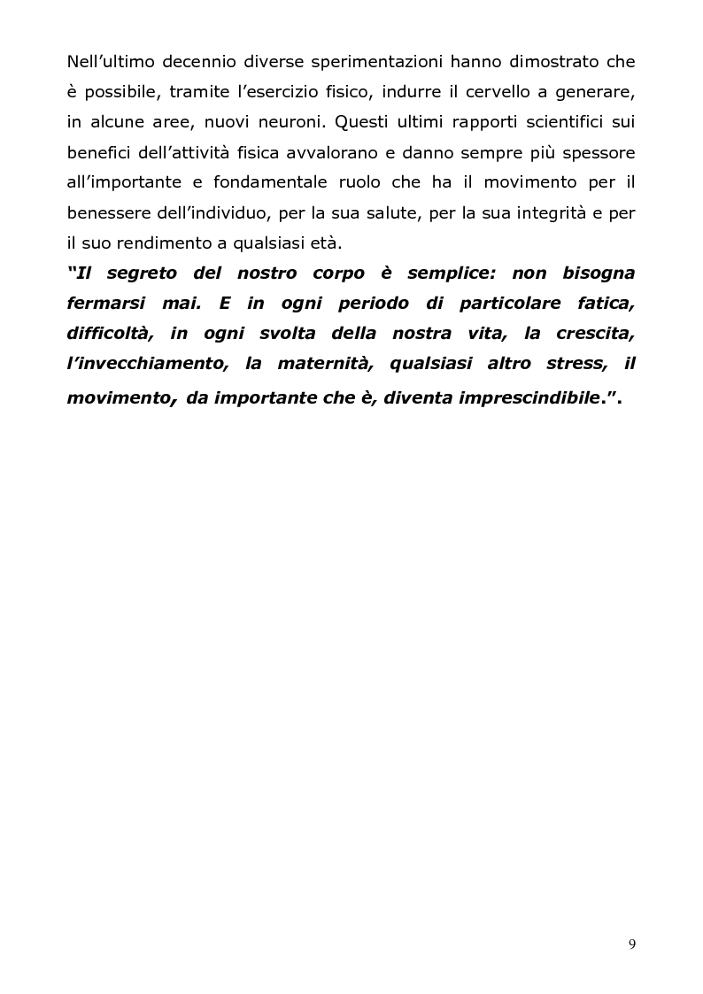 Anteprima della tesi: I benefici delle attività fitness nell'età adulta, Pagina 7