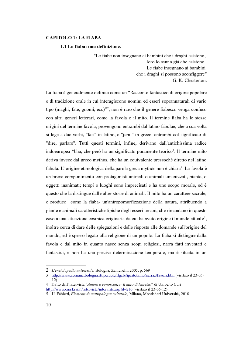 Anteprima della tesi: Ripensare la fiaba tramite l'impiego delle nuove tecnologie didattiche, Pagina 5
