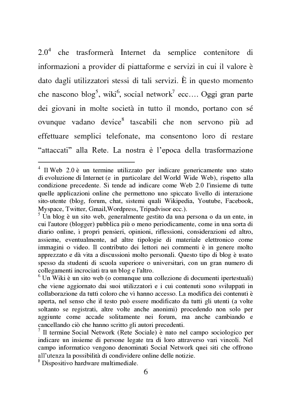 Anteprima della tesi: Nativi Digitali: adolescenti sempre in contatto, Pagina 3