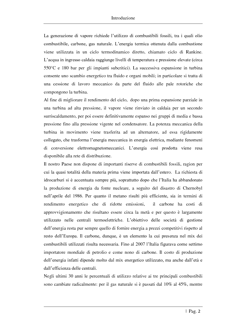 Anteprima della tesi: Studio delle fattibilità tecniche ed economiche del feedwater repowering in centrali termoelettriche a vapore, Pagina 3