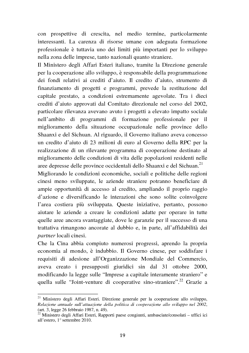 Anteprima della tesi: Il cambiamento dei consumi alimentari in Cina e le prospettive per gli imprenditori italiani, Pagina 11