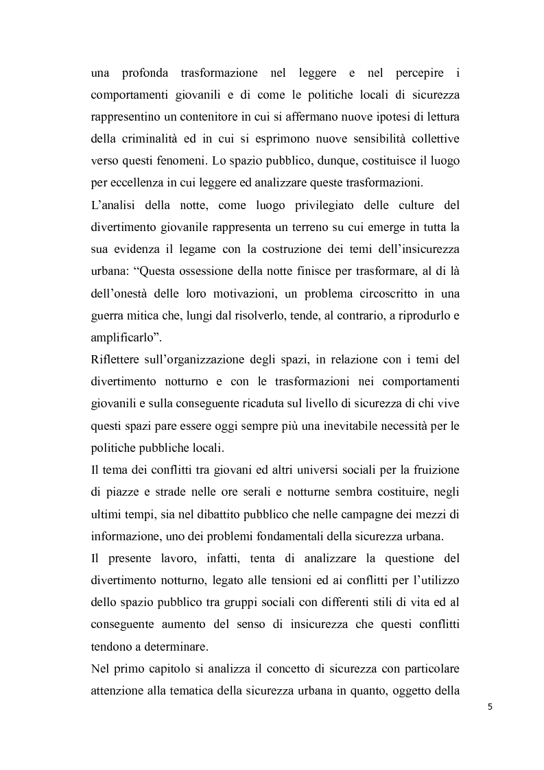 Anteprima della tesi: Sicurezza urbana e coesione sociale: sfide e opportunità, Pagina 3