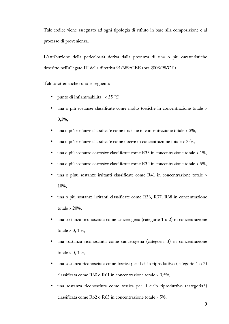 Anteprima della tesi: Saggi ecotossicologici su miscele di reflui industriali, Pagina 7