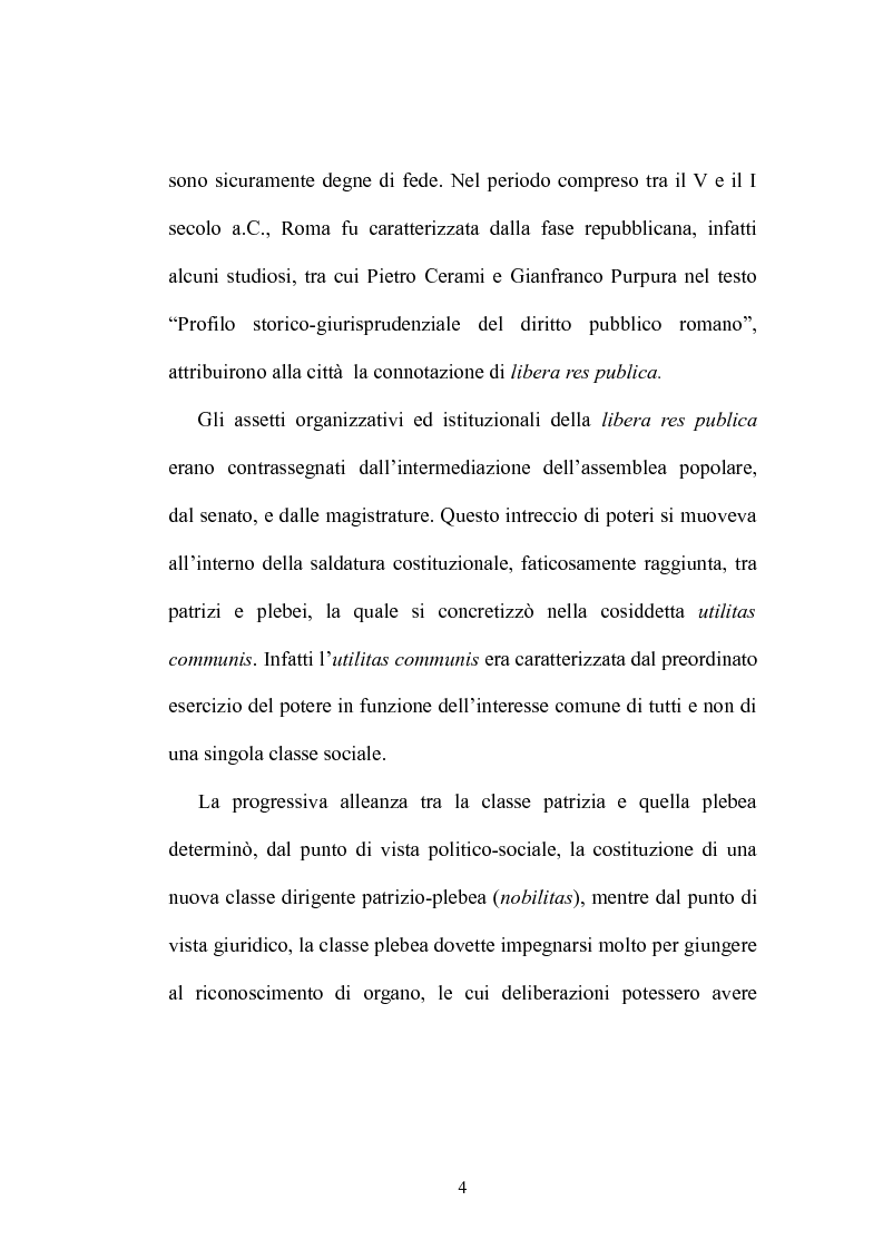 Anteprima della tesi: Plebiscito e legge, Pagina 3