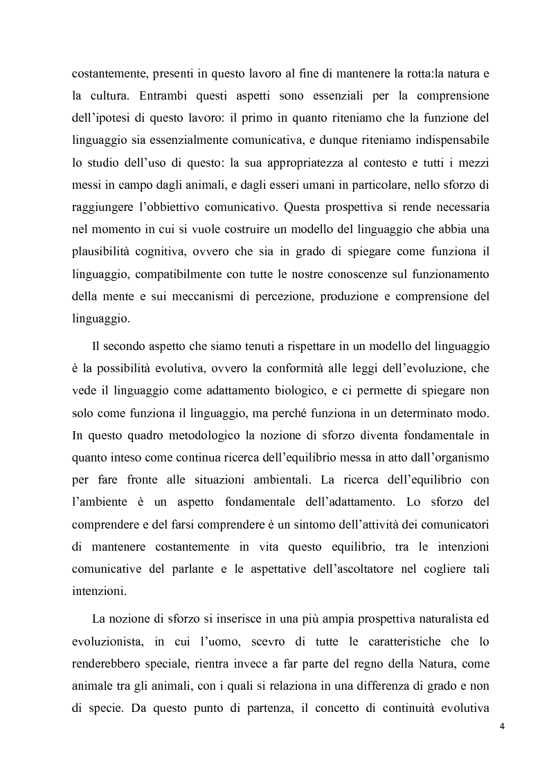 Anteprima della tesi: Natura e Cultura nel linguaggio: Chomsky, Piaget, Tomasello, Pagina 3