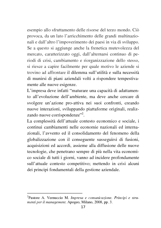 Anteprima della tesi: Strumenti e formati per l’internal communication. Gli eventi di relazione interna, l’esperienza Barilla, Pagina 8