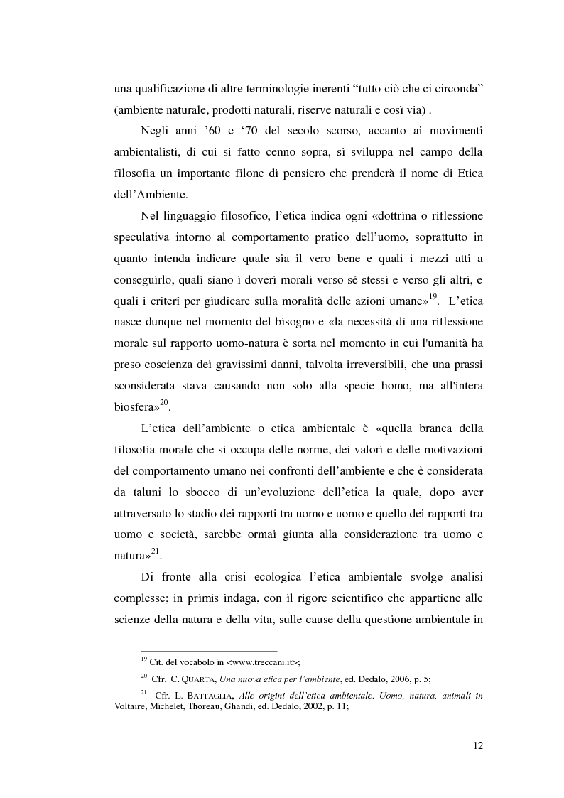Anteprima della tesi: Profili evolutivi della politica ambientale in ambito europeo, Pagina 11